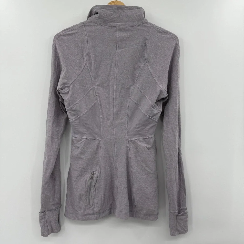 Lululemon Women's 8 Sweatshirt Warm Heart Cold Hands Half 1/2 Zip Mock neck‎